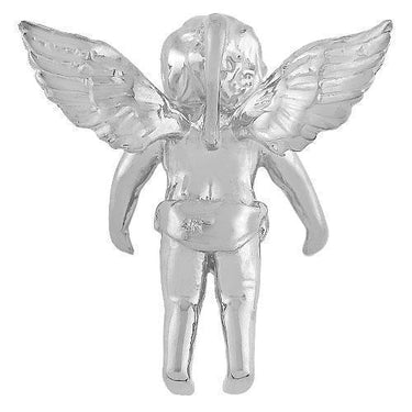 Rose, White, Yellow 14K Solid Yellow Gold Angel Pendant